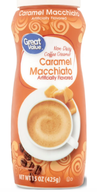 Great Value Caramel Macchiato Coffee Creamer 15 oz